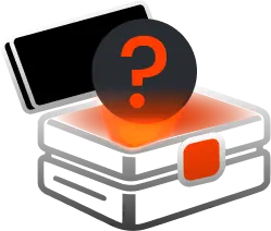 Mystery box opening with items being revealed inside